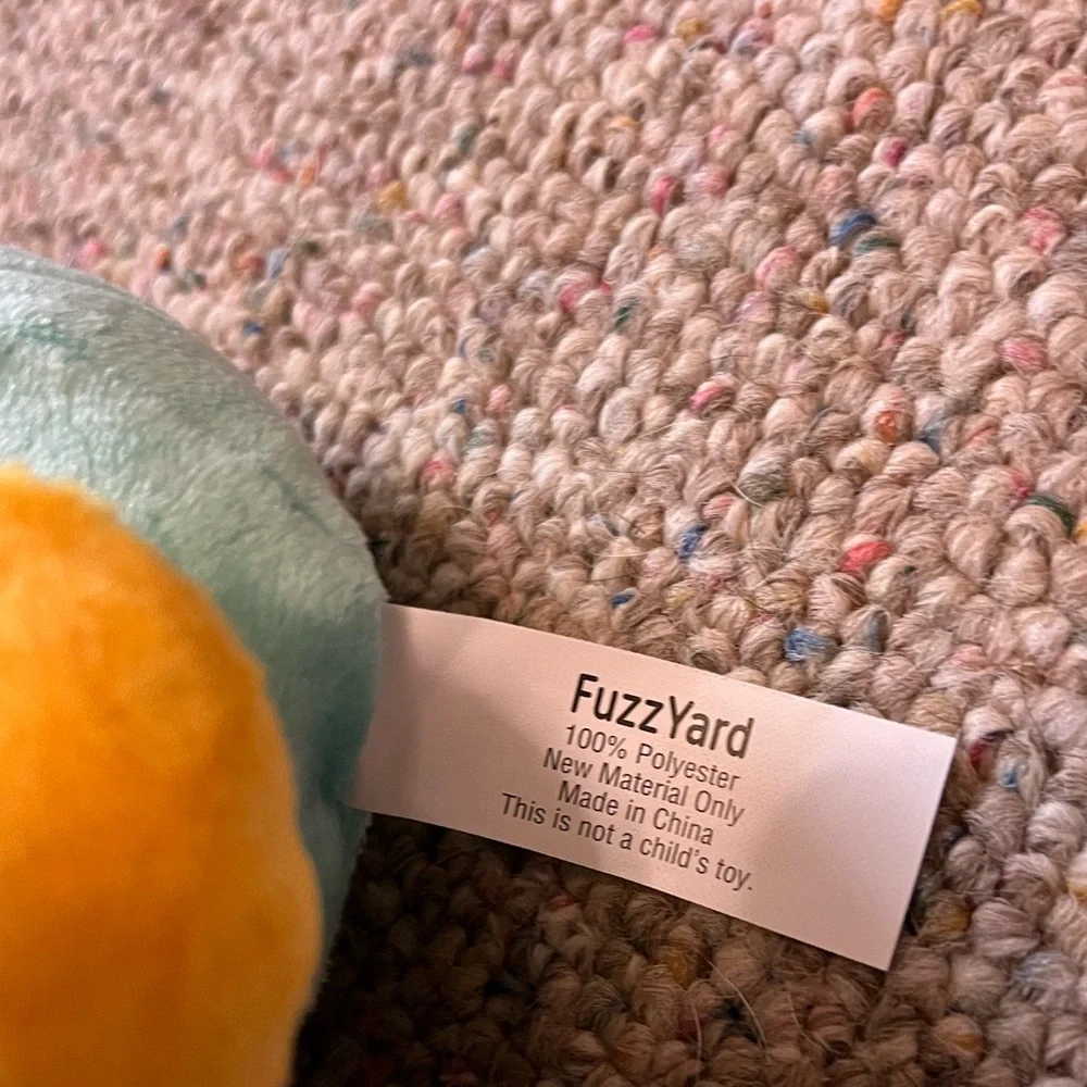 🆕 FuzzYard Plush Doctor Duck Dog Toy